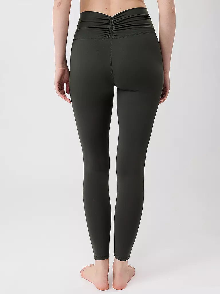 MANDALA | Damen Yogatight On Point | dunkelgrün