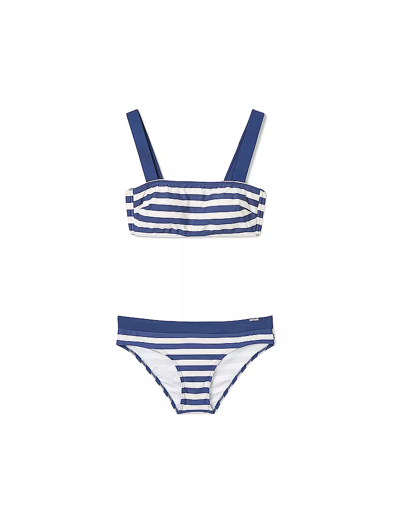 MARC O'POLO | Damen Bikini Bandeau | blau