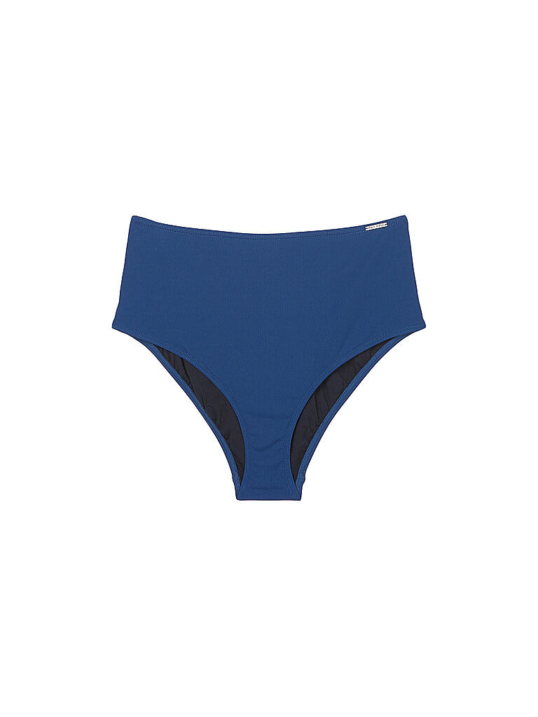 MARC O'POLO | Damen Bikinihose High Waist | blau