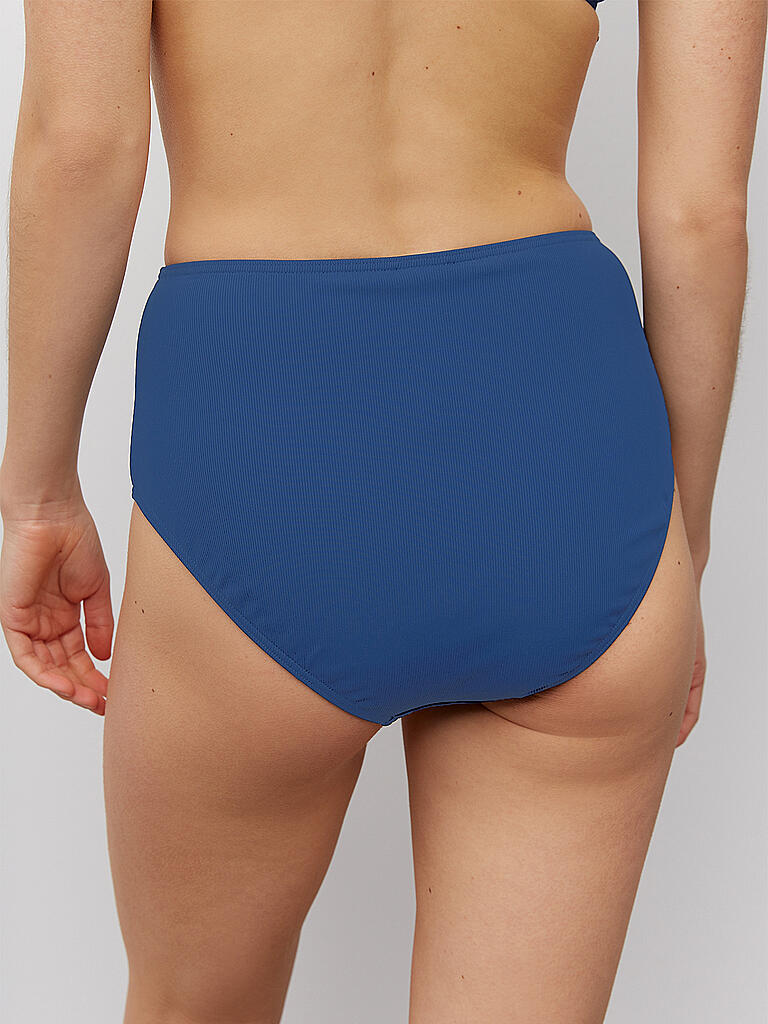 MARC O'POLO | Damen Bikinihose High Waist | blau