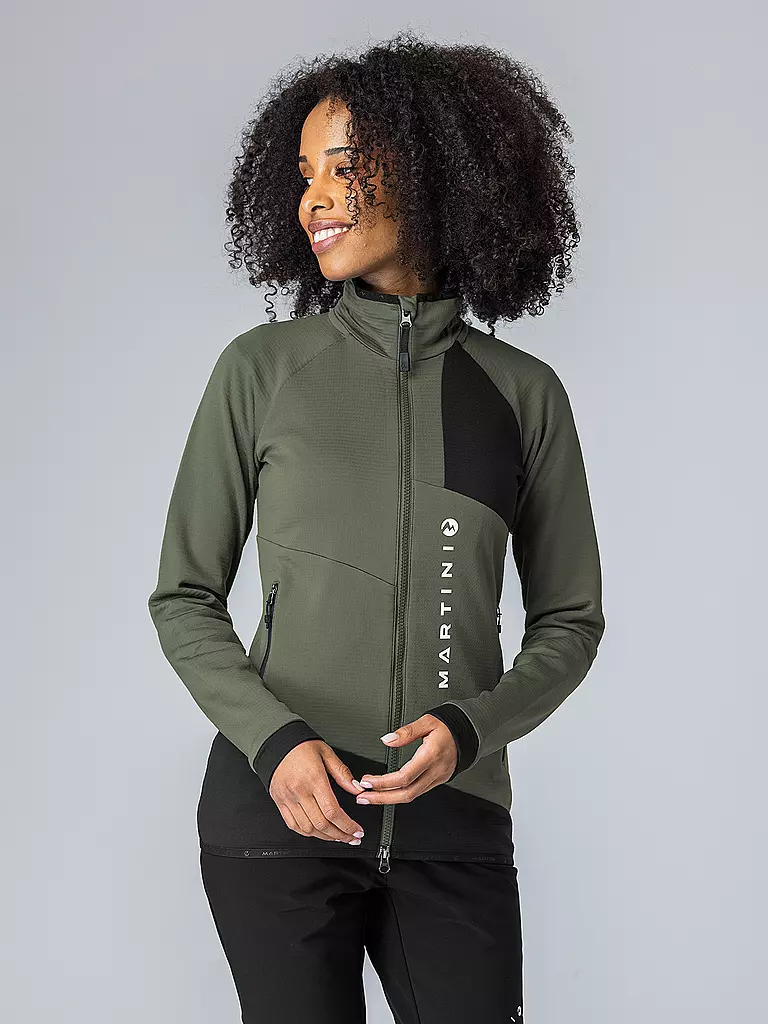 MARTINI | Damen Fleecejacke Argon | olive