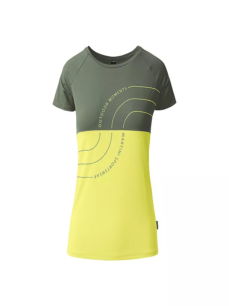 MARTINI | Damen Funktionsshirt Via Dynamic | gelb