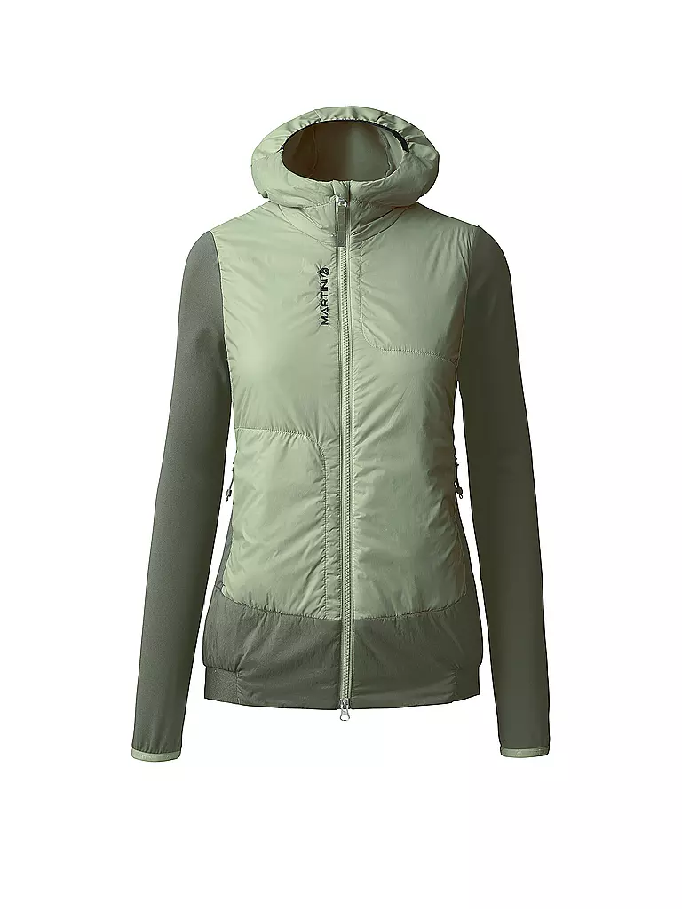 MARTINI | Damen Hybridjacke Alpmate Hoodie | dunkelgrün