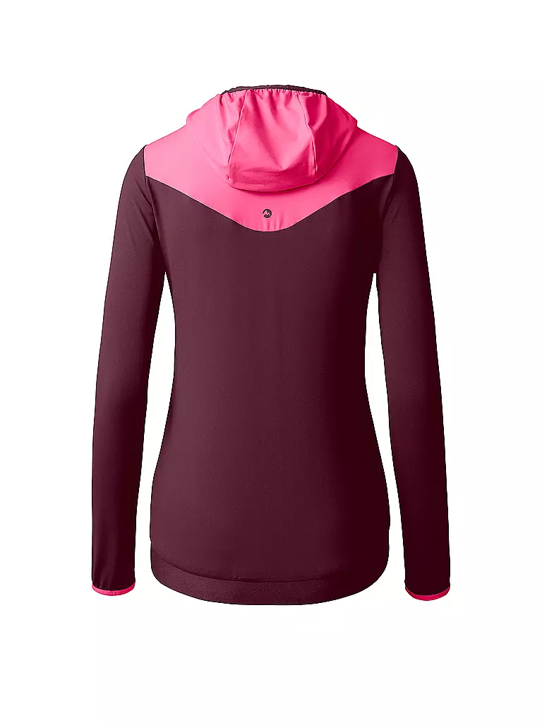 MARTINI | Damen Hybridjacke Alpmate Hoodie | pink