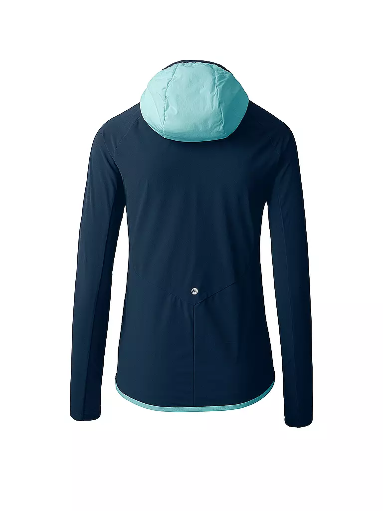 MARTINI | Damen Hybridjacke Highventure Hoodie | hellblau