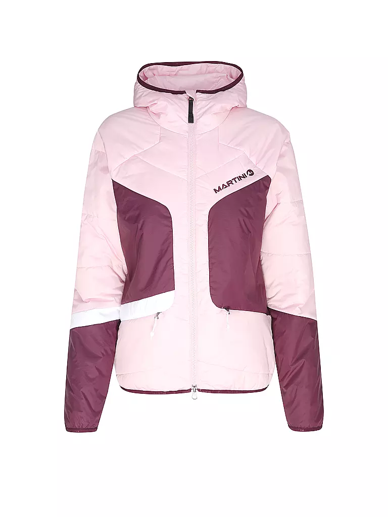 MARTINI | Damen Isojacke Horizon G-LOFT® Hoodie | rosa