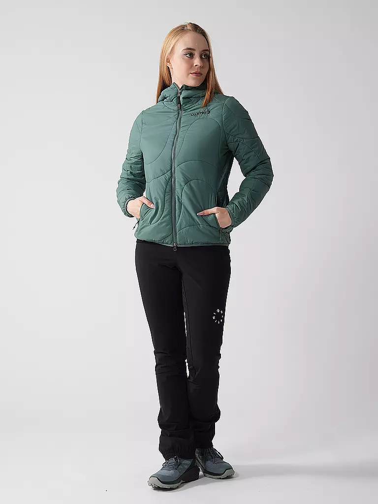 MARTINI | Damen Isojacke Recharge Primaloft® Hoodie | olive