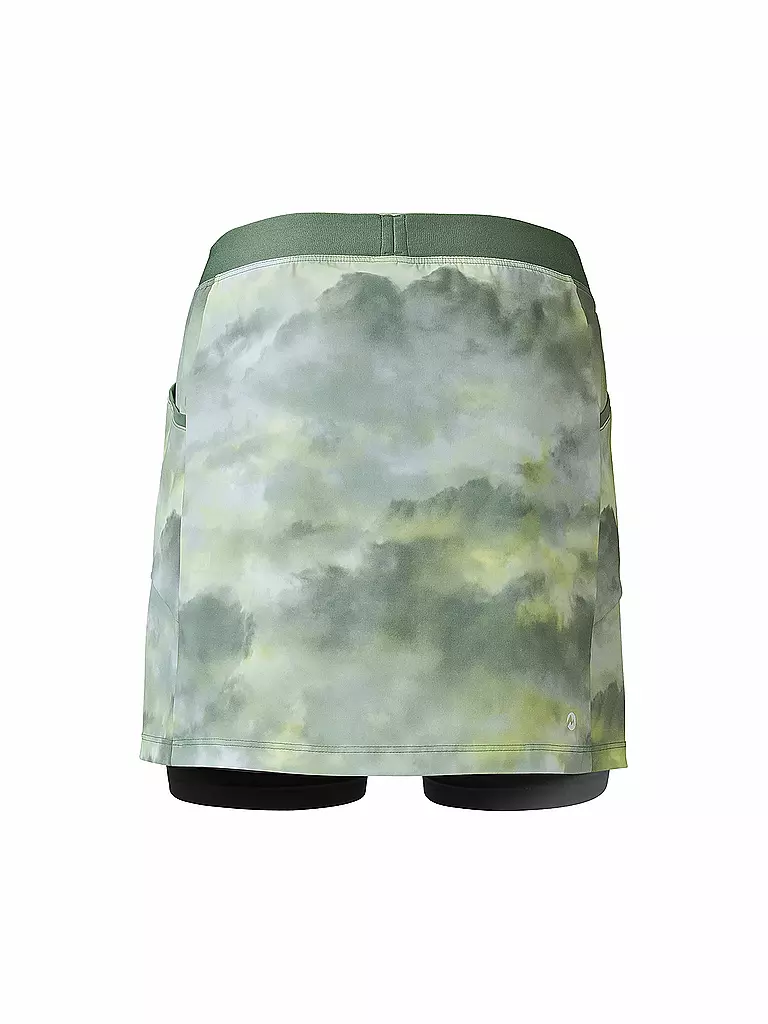 MARTINI | Damen Skirt Sunrise Print | dunkelgrün