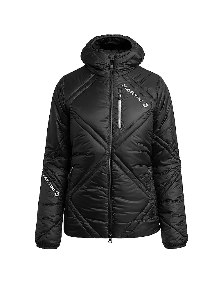 MARTINI | Damen Touren Isojacke Broad Peak Hoodie | schwarz