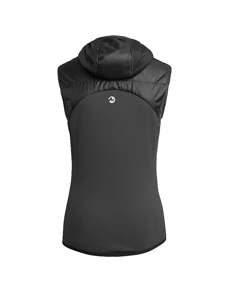 MARTINI | Damen Touren Isoweste Everday Hoodie | schwarz