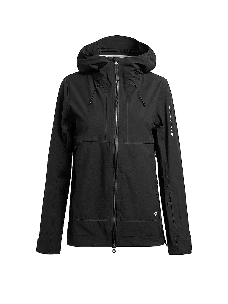 MARTINI | Damen Tourenjacke Patkai 3L Hoodie | schwarz