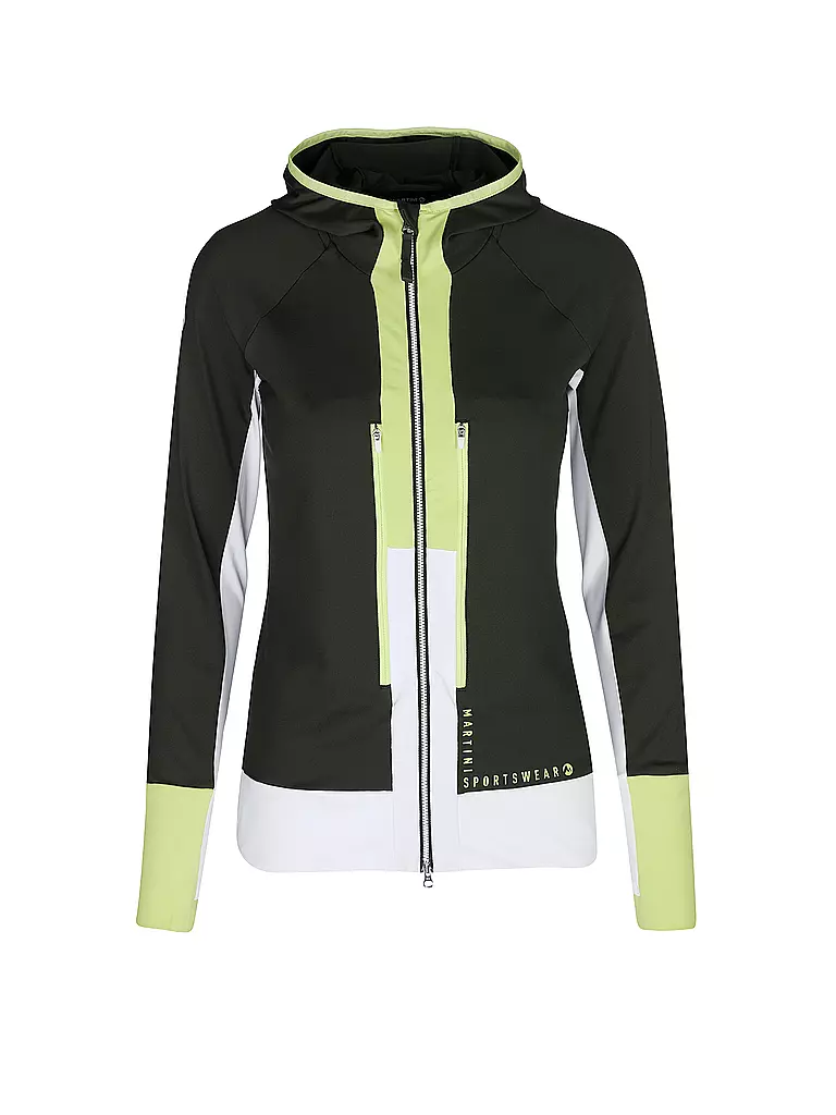 MARTINI | Damen Wanderjacke Cheer Hoodie | olive