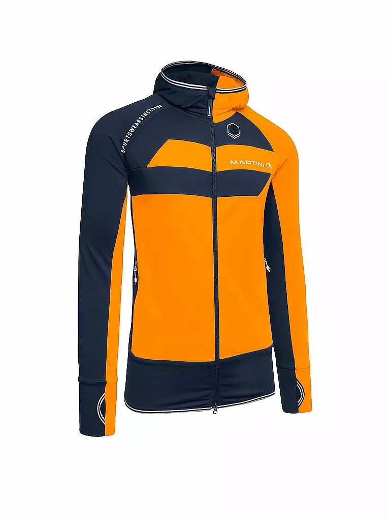 MARTINI | Herren Fleecejacke Acotango Hoodie | orange