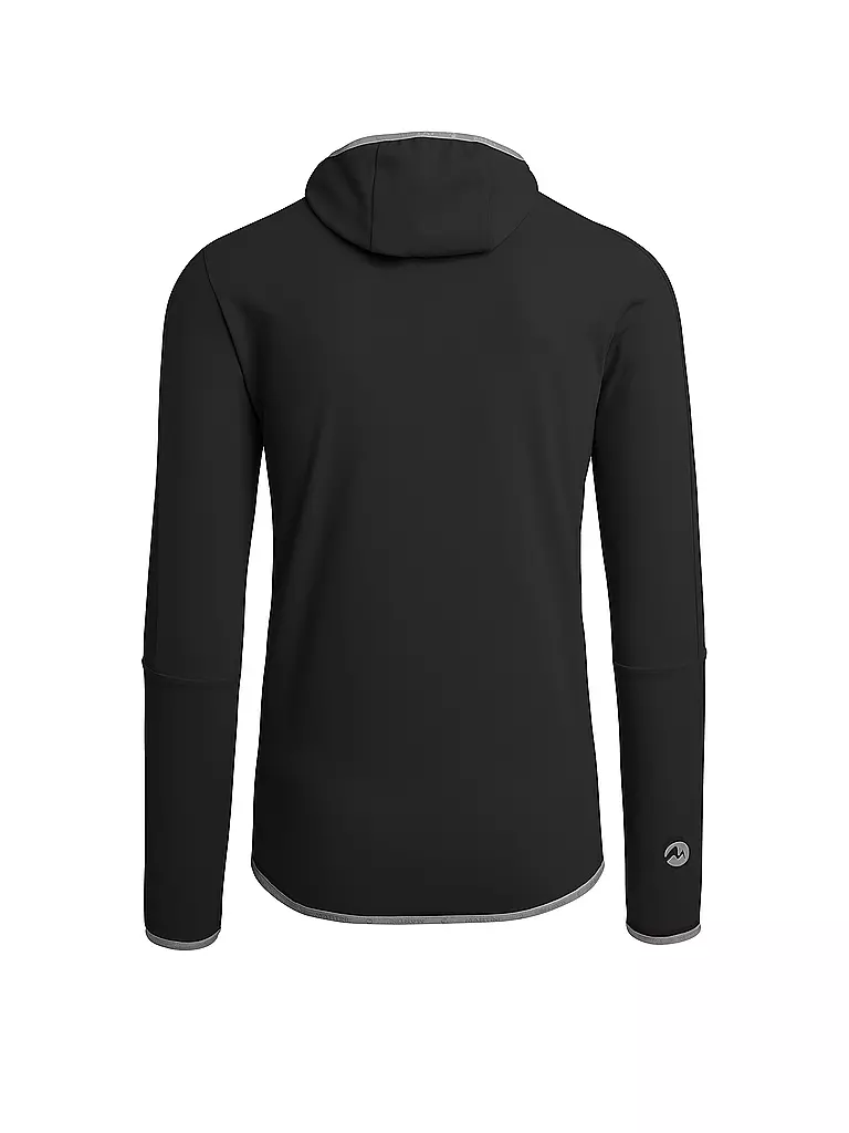 MARTINI | Herren Fleecejacke Feel Free Hoodie | schwarz