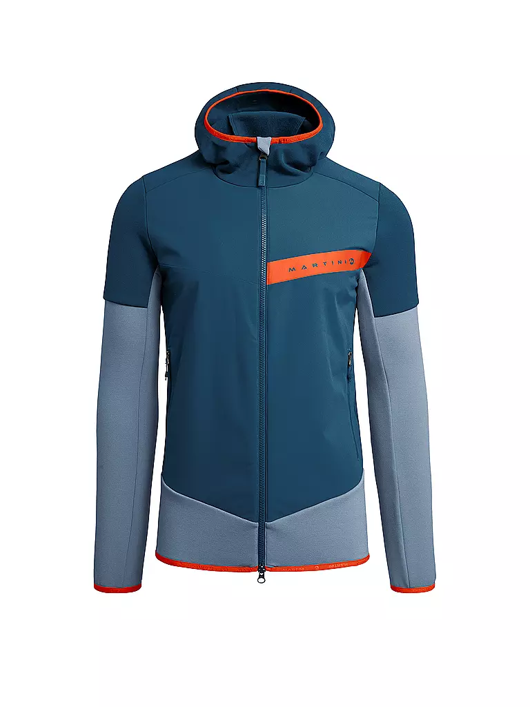 MARTINI | Herren Touren Fleecejacke Chrome | blau