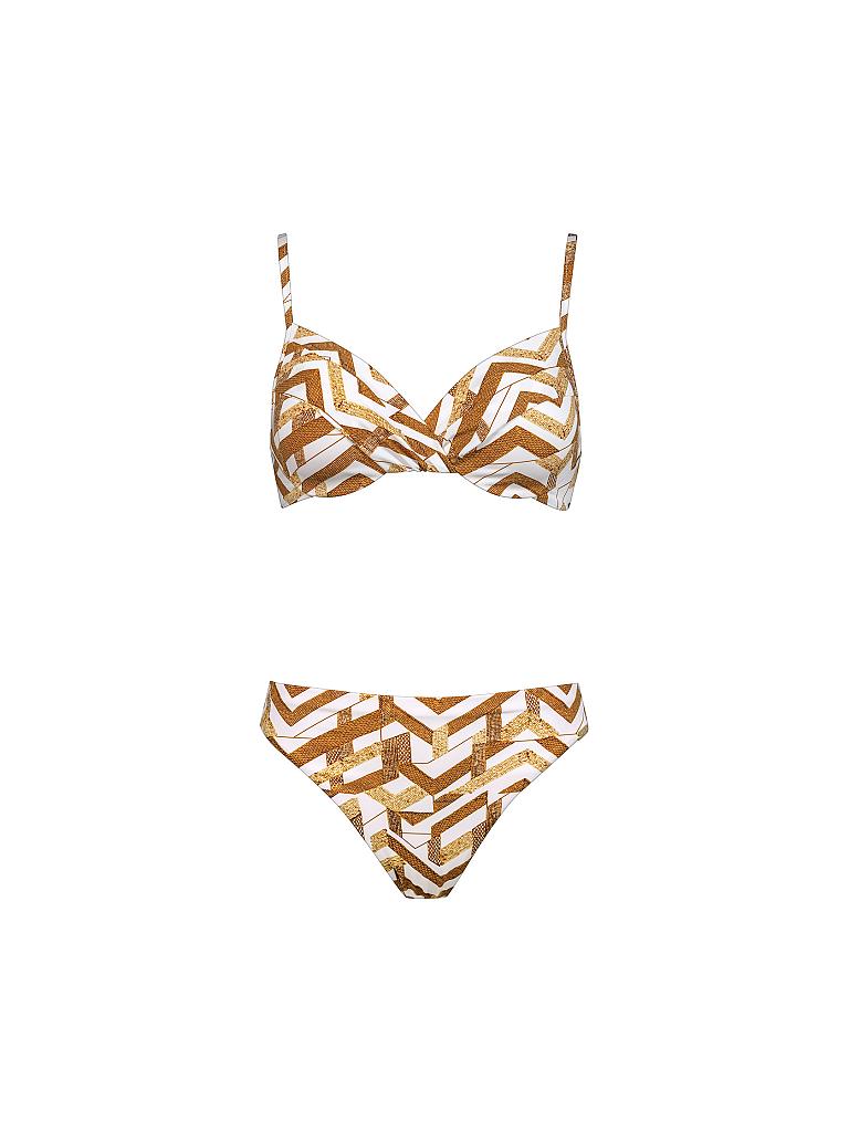 MARYAN MEHLHORN | Damen Bikini Signature Wire | weiß