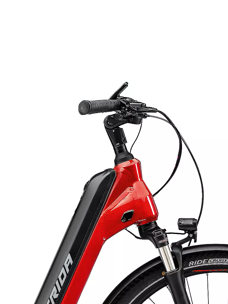 MERIDA | Damen E-Trekkingbike 28" eSPRESSO City EP8-Edition EQ | rot