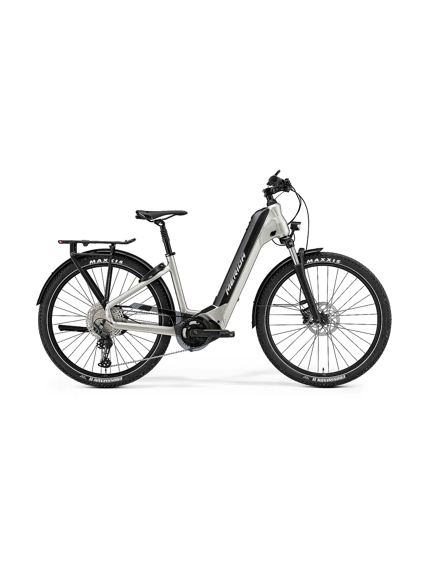 MERIDA | Damen E-Urbanbike 27,5" eSPRESSO CC 675 EQ (Tiefeinsteiger) | grau