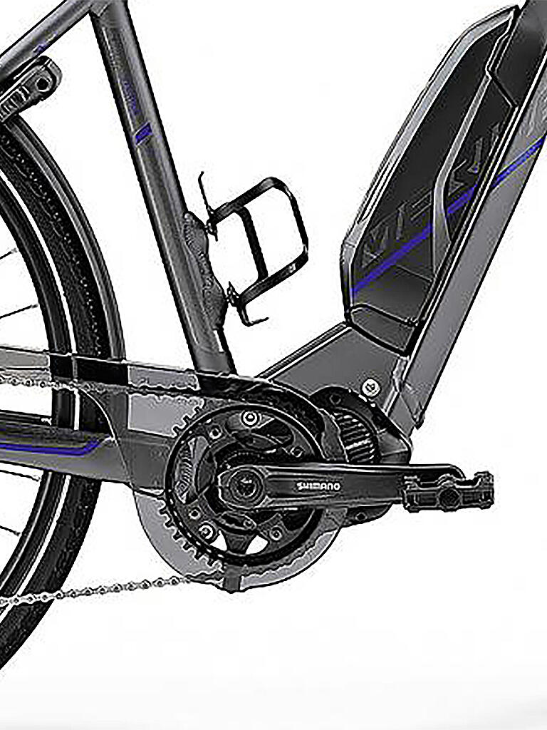 MERIDA | Herren E-Trekkingbike 28" eSPRESSO XT-Edition EQ 2019 | silber