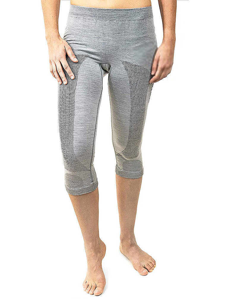 MERINO & MORE Unterhose Merinowolle Grau