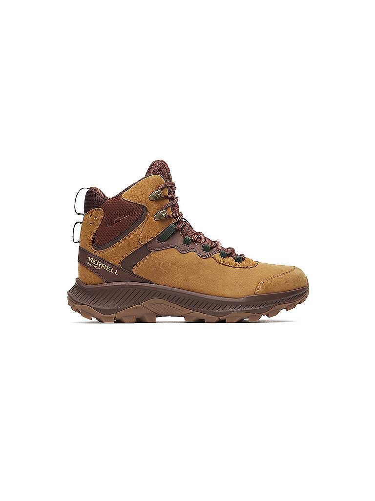 MERRELL Herren Wanderschuhe Speed Strike 2 Leather Thermo Mid Waterproof Allround braun | 42