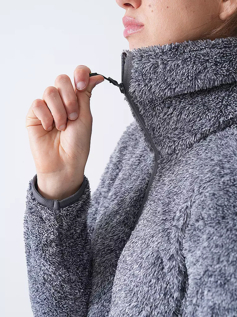 MERU |  Damen Fleecejacke Narbone TT Teddy | grau