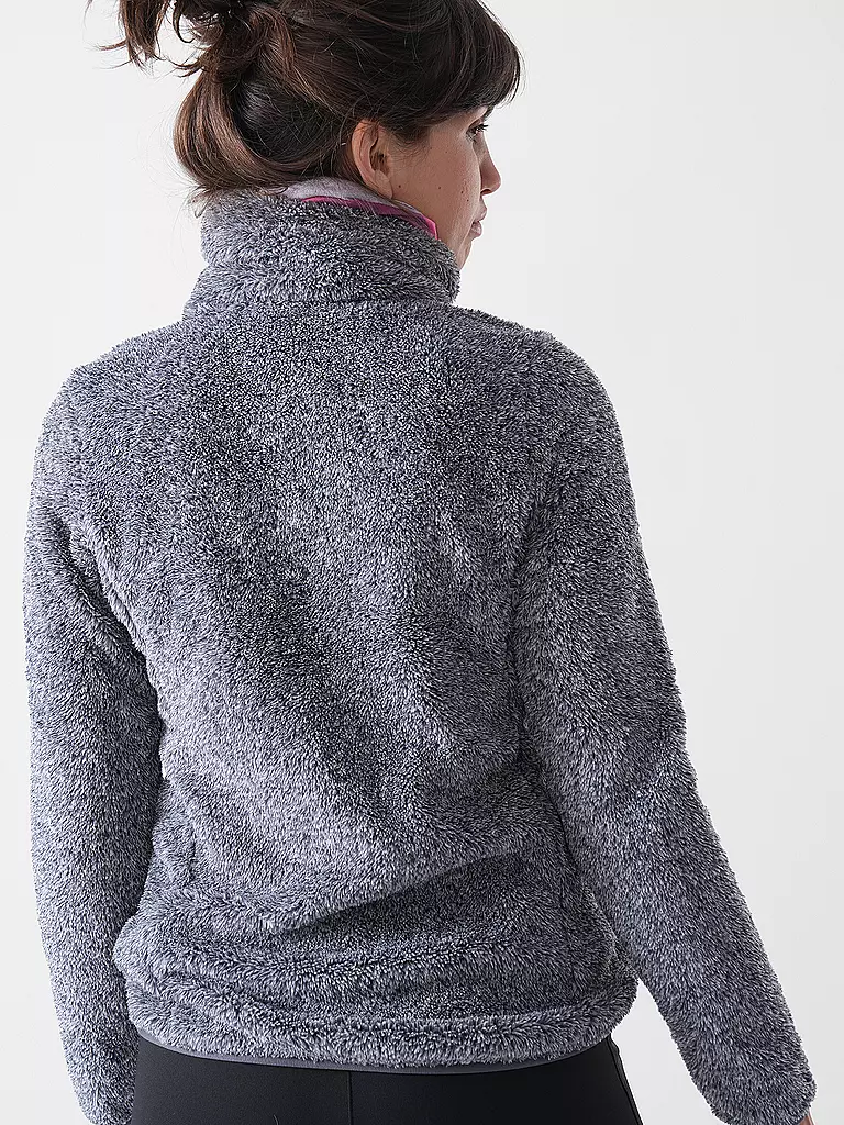 MERU |  Damen Fleecejacke Narbone TT Teddy | grau