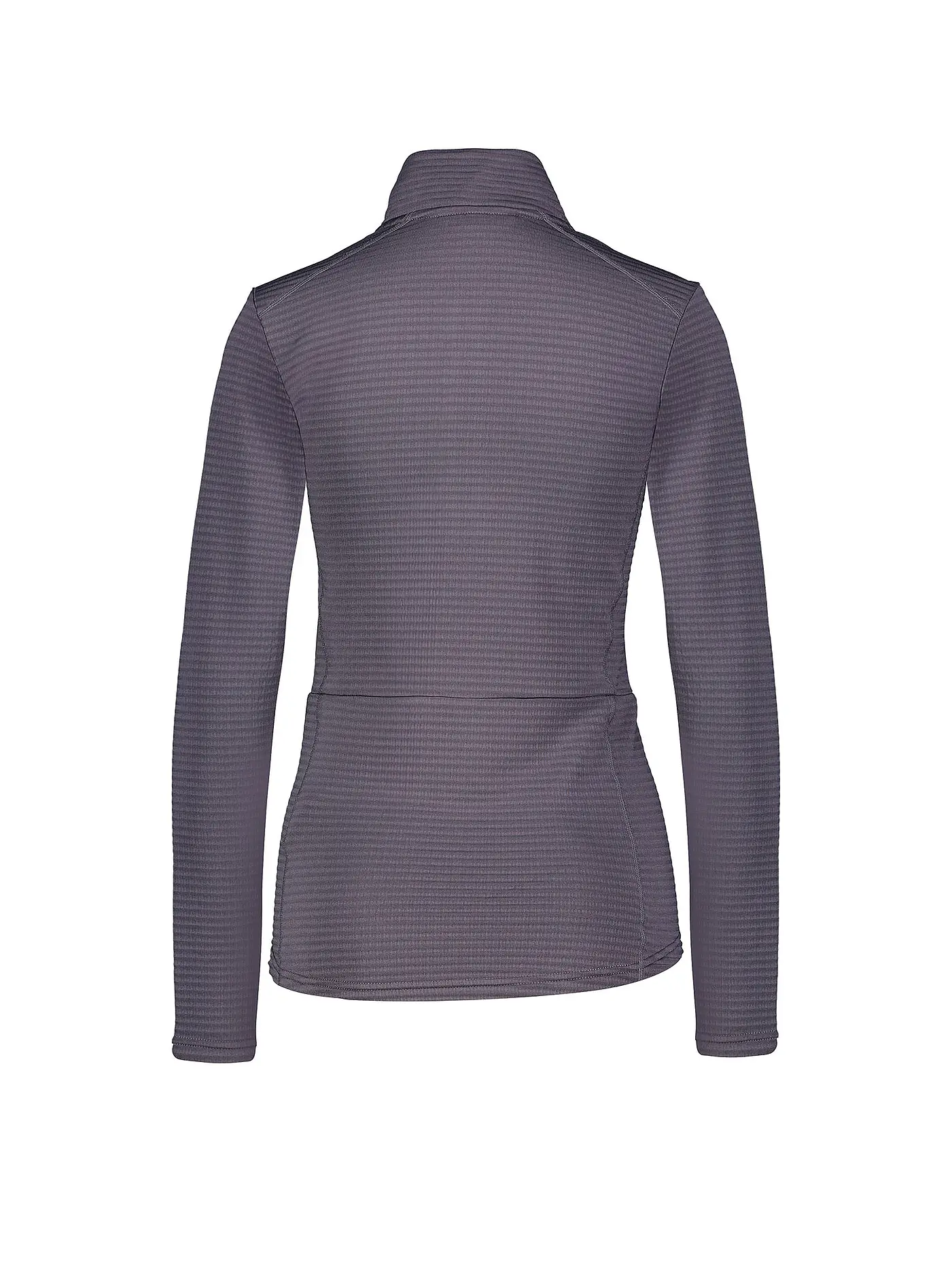 MERU |  Damen Funktions Zipshirt Levanger Zip  | grau