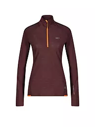 MERU |  Damen Funktions Zipshirt Vordingborg  | braun