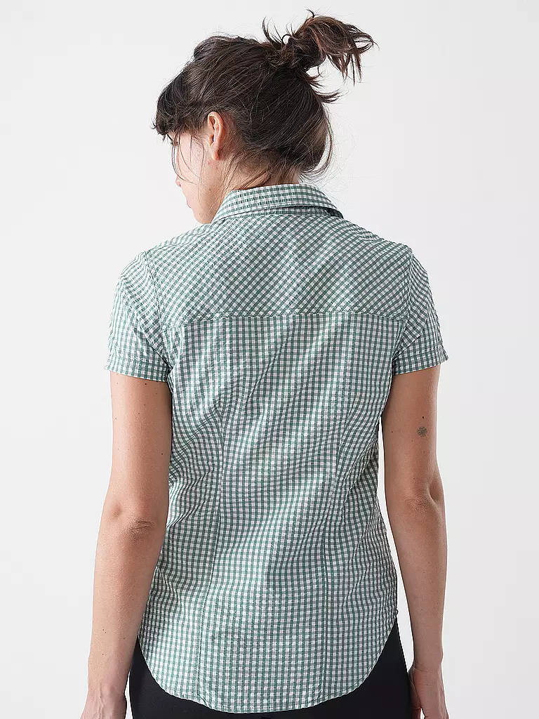 MERU |  Damen Outdoorbluse Otta | dunkelgrün