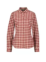 MERU |  Damen Outdoorbluse Sauda  | dunkelrot
