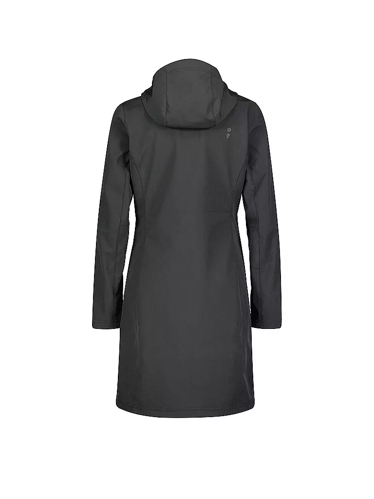 MERU |  Damen Softshellmantel Brest  | schwarz