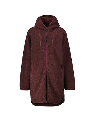 MERU | Damen Wintermantel Sigtuna Teddyfleece Hoodie