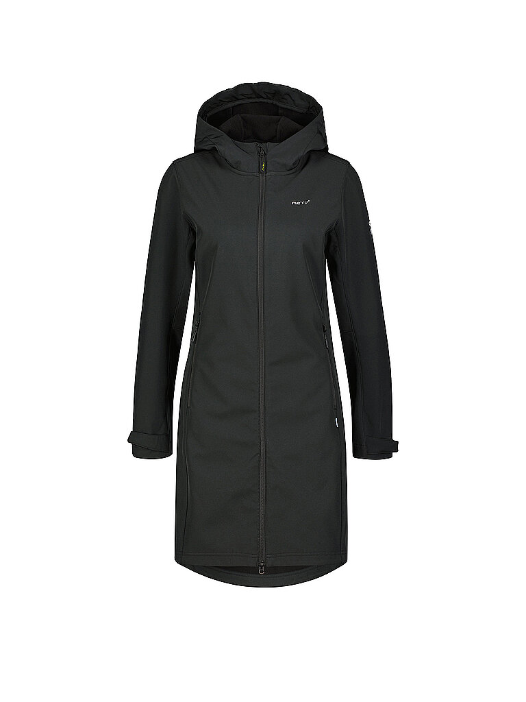Meru Damen Winter Softshellmantel Touloluse Hoodie