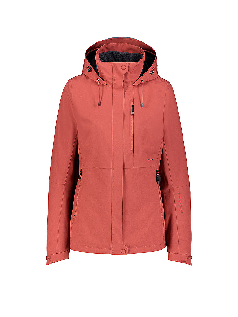 MERU Damen Wanderjacke Uppsala 2in1 kupfer | 40