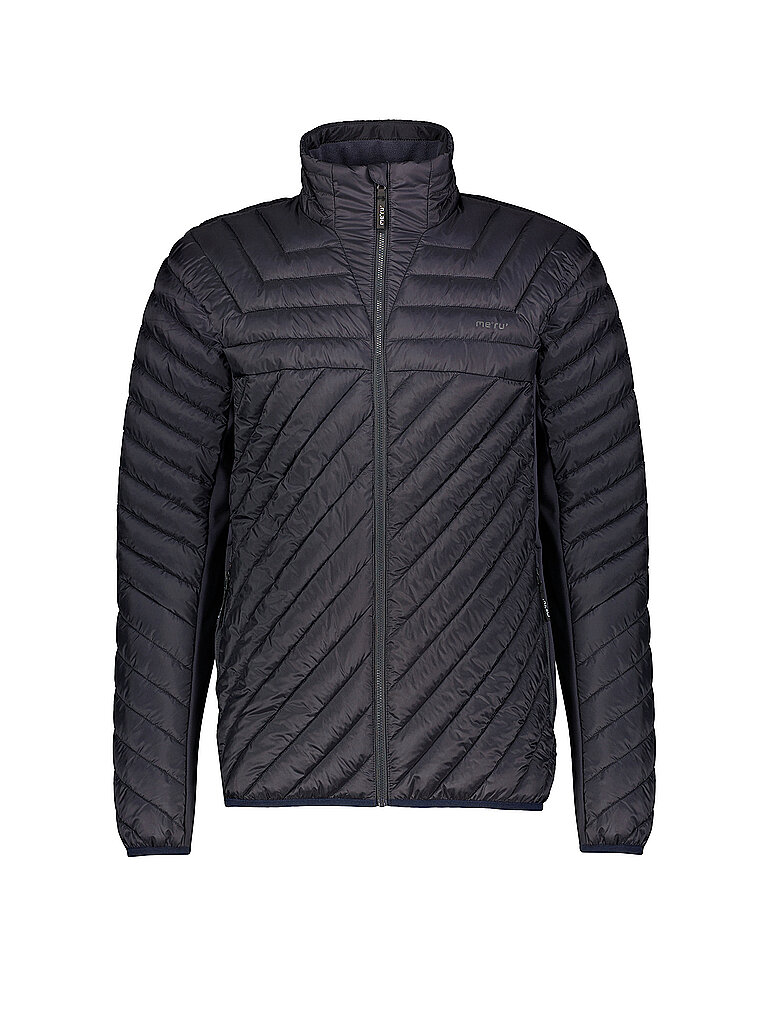 Meru Hybridjacke Halifaxd Hoodie Hybrid Grau