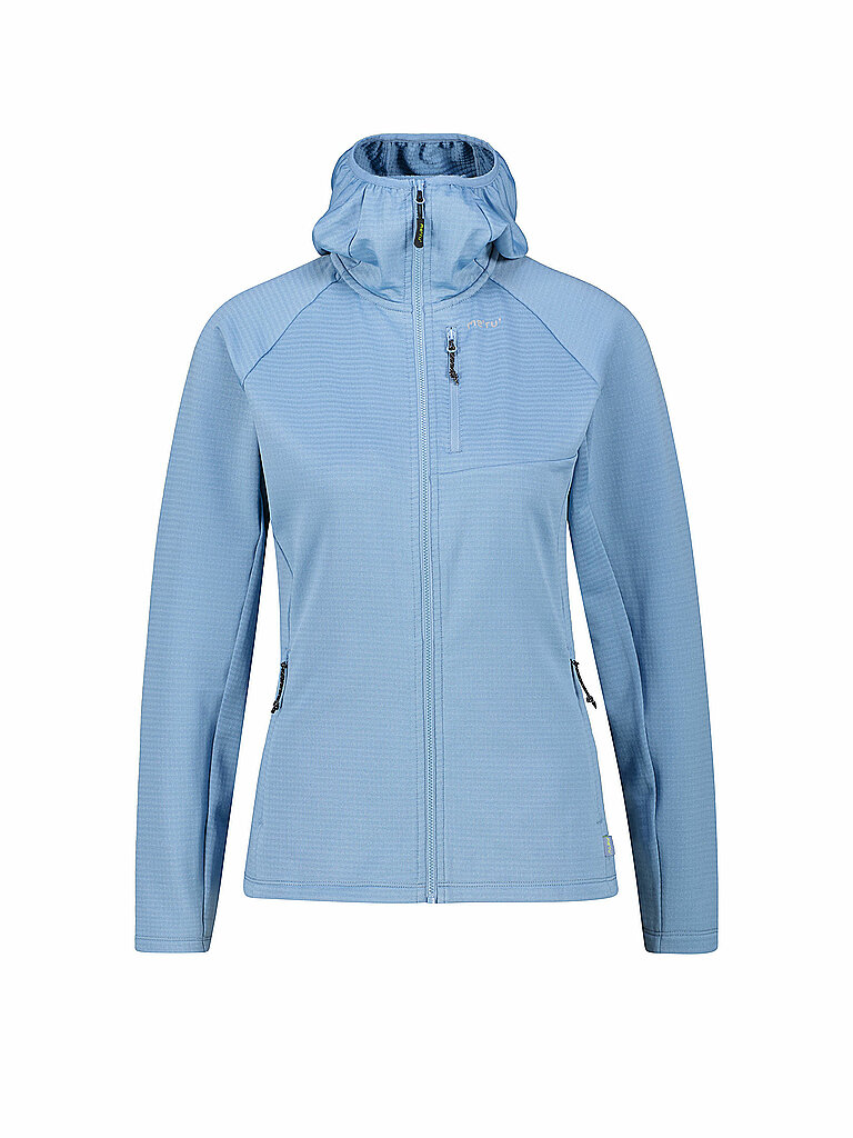 MERU Damen Fleecejacke Highfields Hoodie blau | S