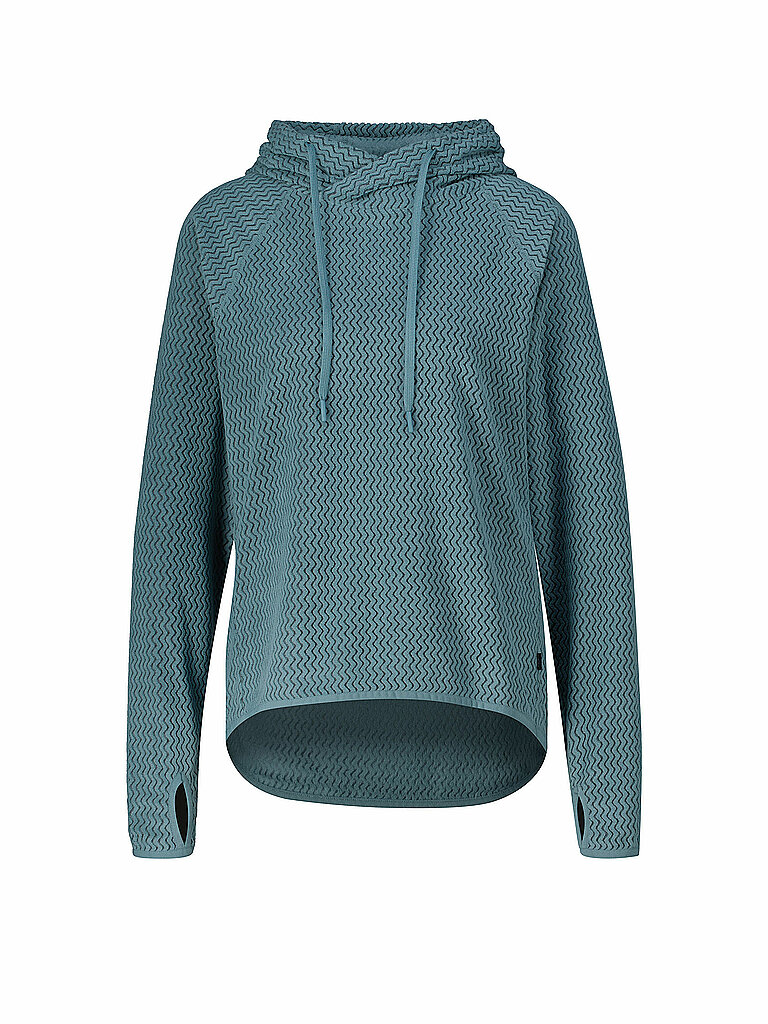 MERU Damen Fleecejacke Calais Hoodie petrol | 38