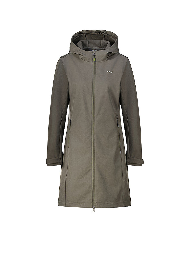 Damen Winter Softshellmantel Touloluse Hoodie grau 38 W
