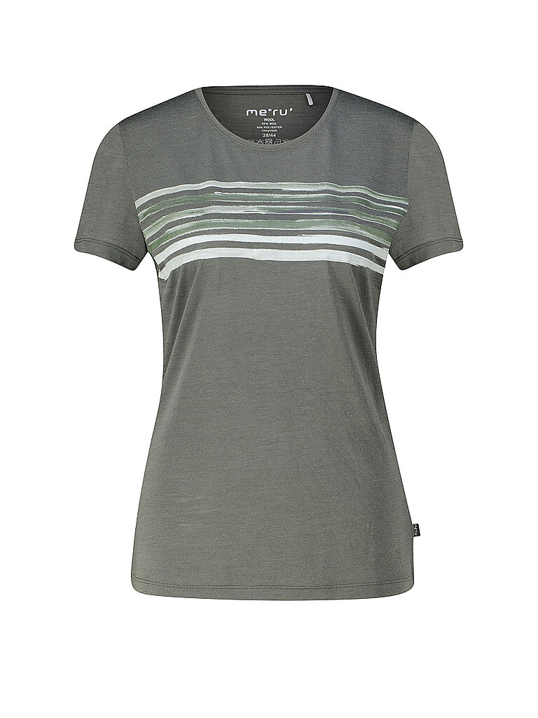 Damen Funktionsshirt Trelleborg Woolmix dunkelgrün 42 W