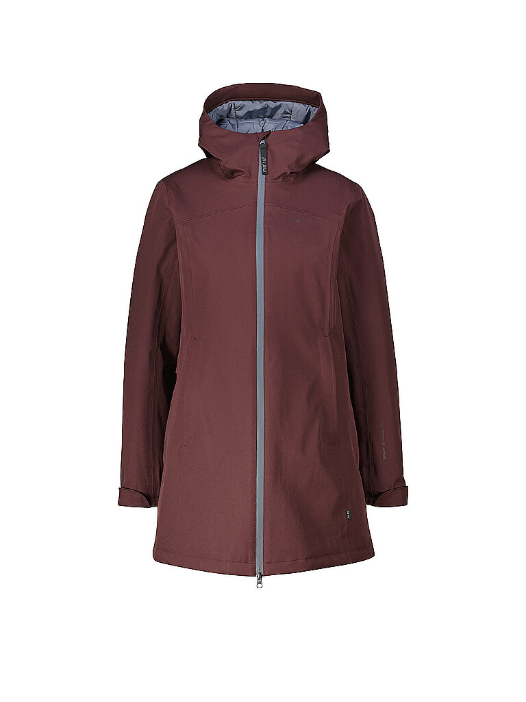 Meru Hoodie Winddicht Wattiert Polyester Braun
