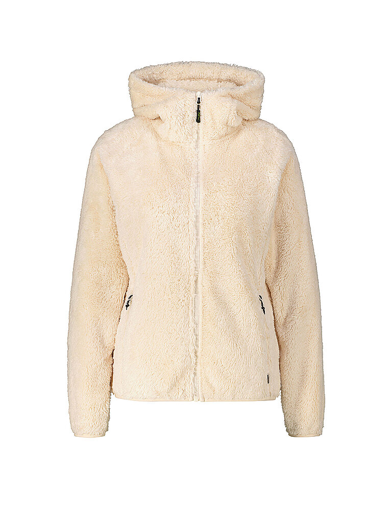 MERU  Damen Fleecejacke Roxburgh Hoodie beige | S
