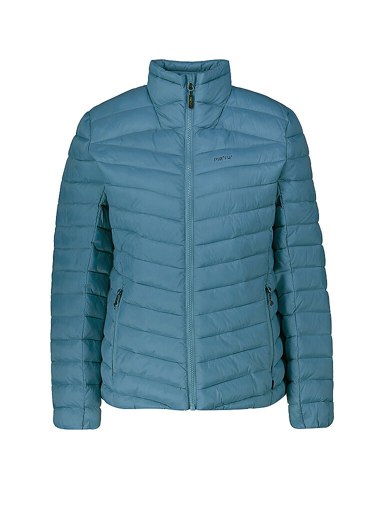 Meru Isojacke Wattiert Verstellbarer Saum Polyamide Petrol