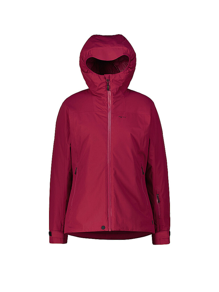 Meru Isojacke Koyukuk Hoodie Wattiert Polyester beere