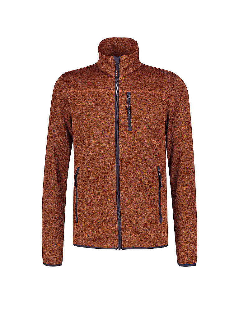 Herren Fleecejacke Cusco koralle 56 M