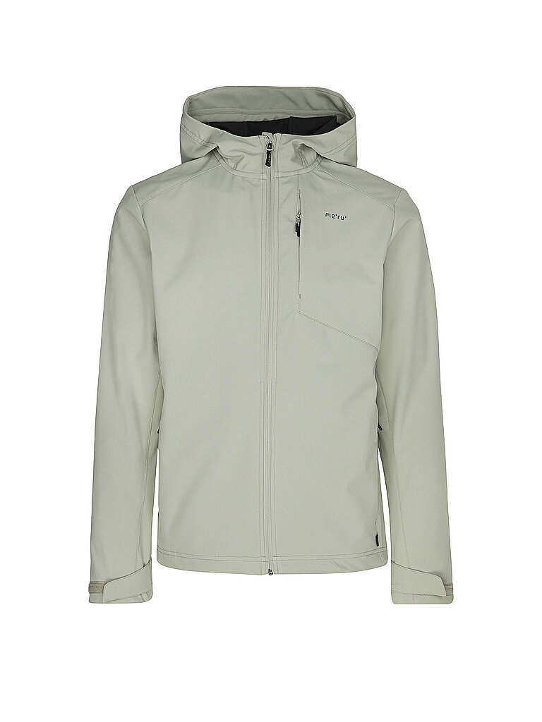 Meru Softshelljacke 90% Recyceltes Polyester 10% Elasthan Grau