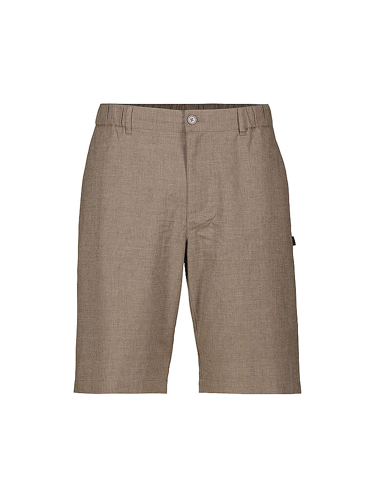 Meru Shorts Atmungsaktiv Hanf-Polyester Braun