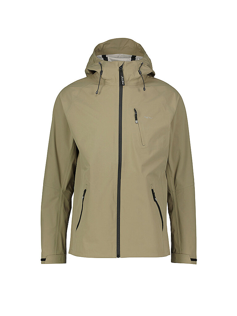 Meru Wanderjacke Guarda 3L Hoodie Olive