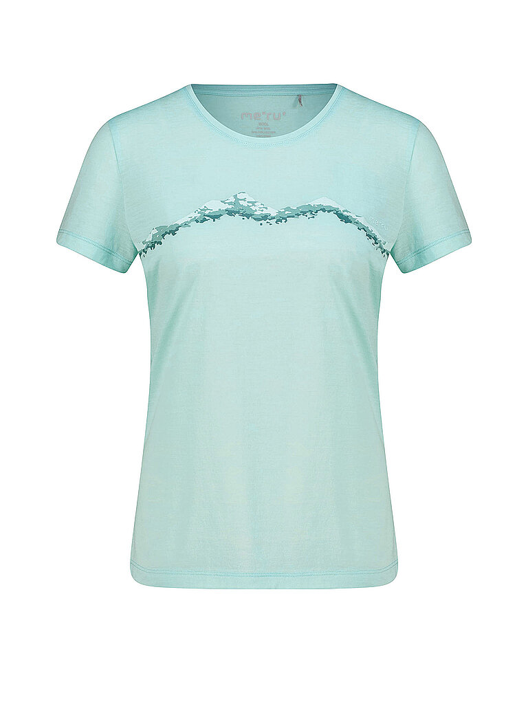 Meru Funktionsshirt Longsleeve Merino-Mix Hellblau