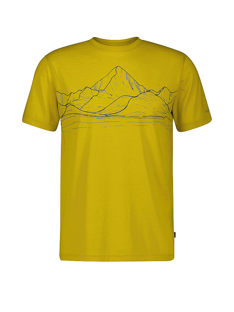 Meru Funktionsshirt Regular Fit Merino-Mix Olive